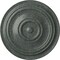Ekena Millwork Traditional Ceiling Medallion (Canopies up to 8 1/4"), 31 1/2"OD x 2 1/2"P, Athenian Green Crackle CM31TRAGC - alternate 1